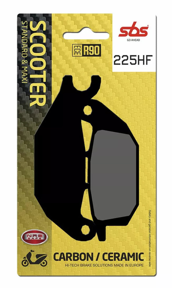 SBS BRAKE PAD CAR/CER SCOOT 225HF