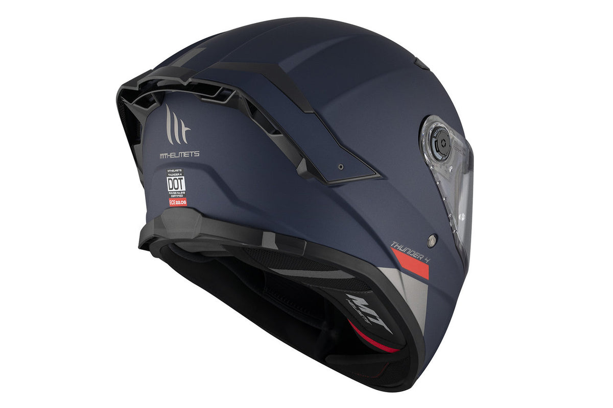 MT Helmets Integral Mc-Hjälm Thunder 4 SV Matt Blå