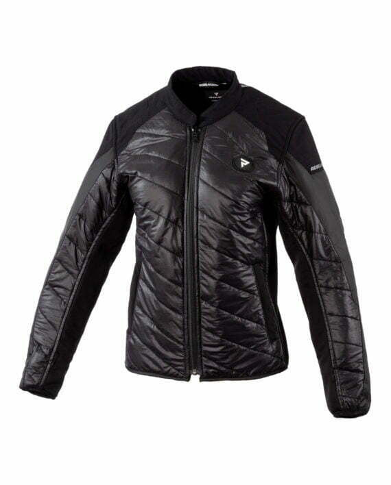 Rebelhorn Dam Textile MC Jacke Hardy II Grau /Schwarz /Grippe