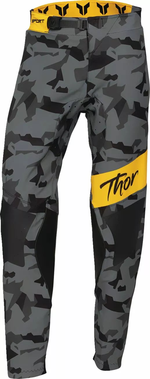 Thor Pant Wmn Sport Shadow BK 1/2 2902-0390