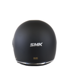 SMK Jet MC Helm Retro Black