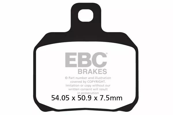 EBC BRAKE PAD HH SINT SCOOTER SFA266HH
