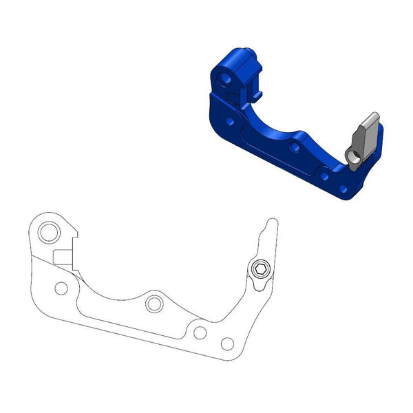 Adaptateur d'étrier de frein Moto-Master Blue 211093