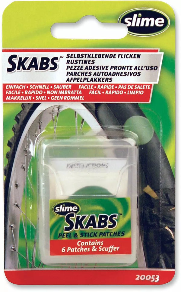 Slime Skabs pre-glued patch 6pk 20053