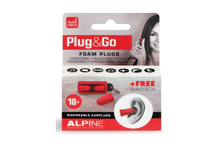 Alpine earplugs plug & go