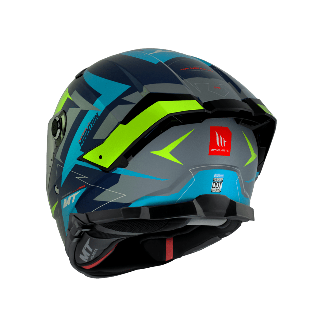 Mt Helmets Integral MC Helmet Thunder 4 Sv Mountain Matt Blue