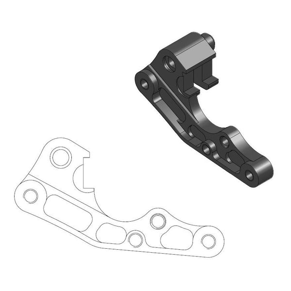 Adaptateur de l'étrier de frein Moto-Master 211079
