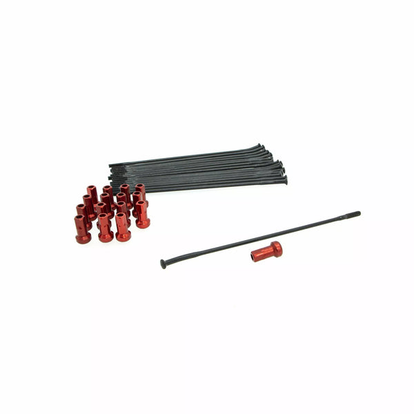 Kite spoke kit rr 16 bk/rd 20.927.1.ro