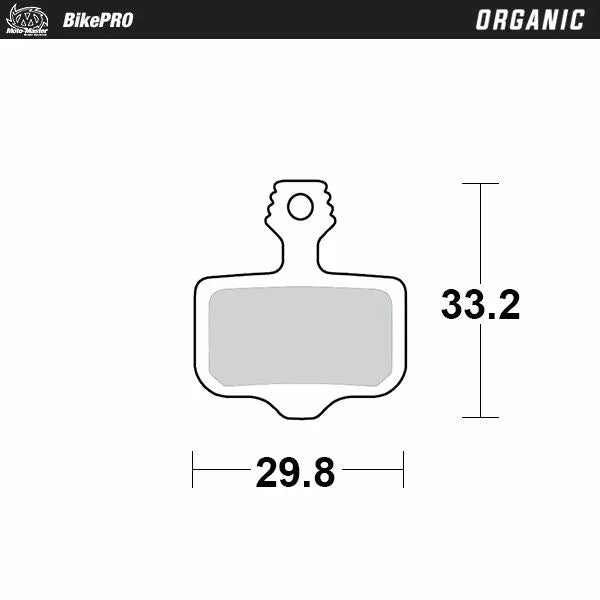 Moto-Master Brake Pad Organic 730641