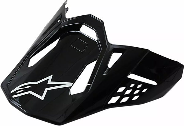 Alpinestars (MX) Visor SM10/SM8 Black Gloss 8981019-1180s