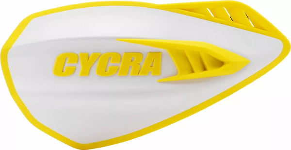 CYCRA CYCLONE HANDGUARDS WT/YL 1CYC-0056-234