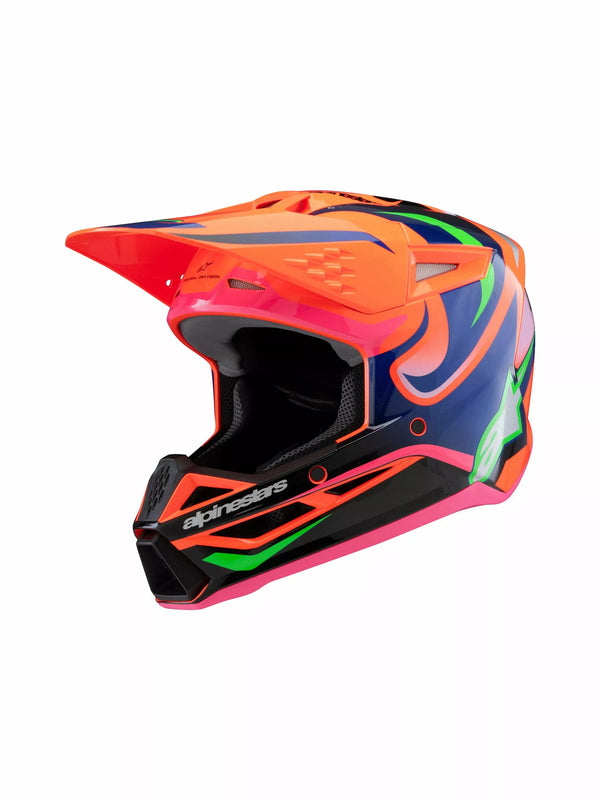 Alpinestars (MX) Helm YTH SM3 Deegan oder/PU/PK 8301525-433-Sys