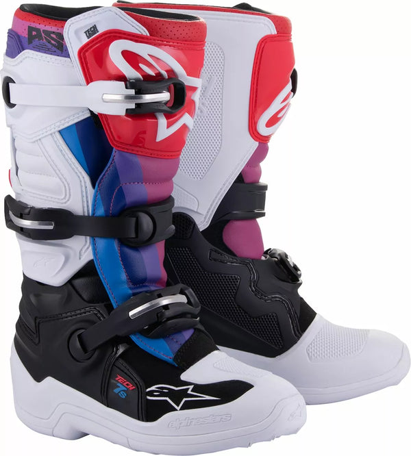 Alpinestars (MX) Boot Tech7s w / b / Rainbow 3 2015017-289-3