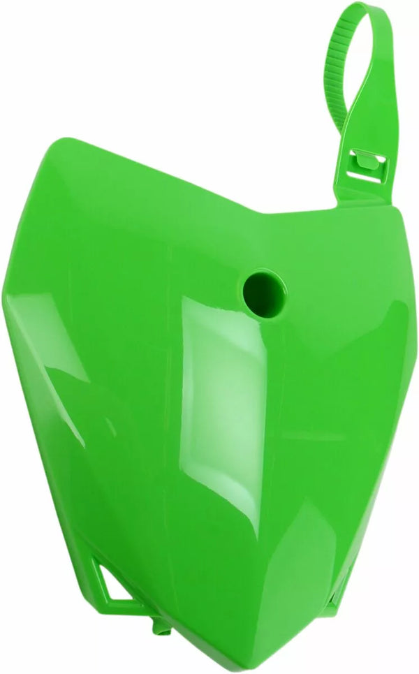 Front OVNI #Plate KLX110 10-17 Grn KA04718 # 026