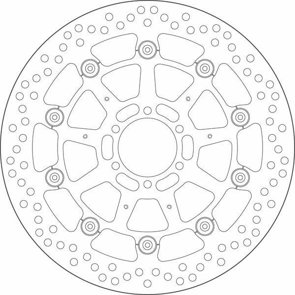 SBS -Bremse RTR Runde 5335a