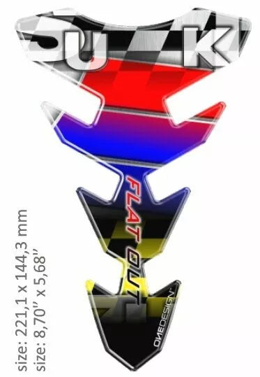 Oneedesign Tank Pad Slim Suzuki Cgexs67p