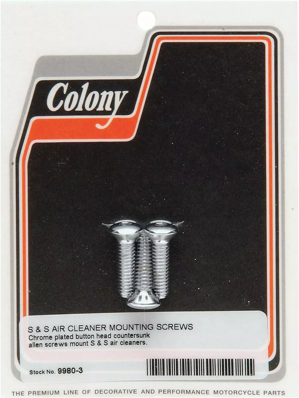 Colony Bolts S & S Air Cln CVR 9980-3