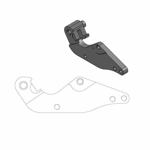 Adaptateur d'étrier de frein Moto-Master SM 211013