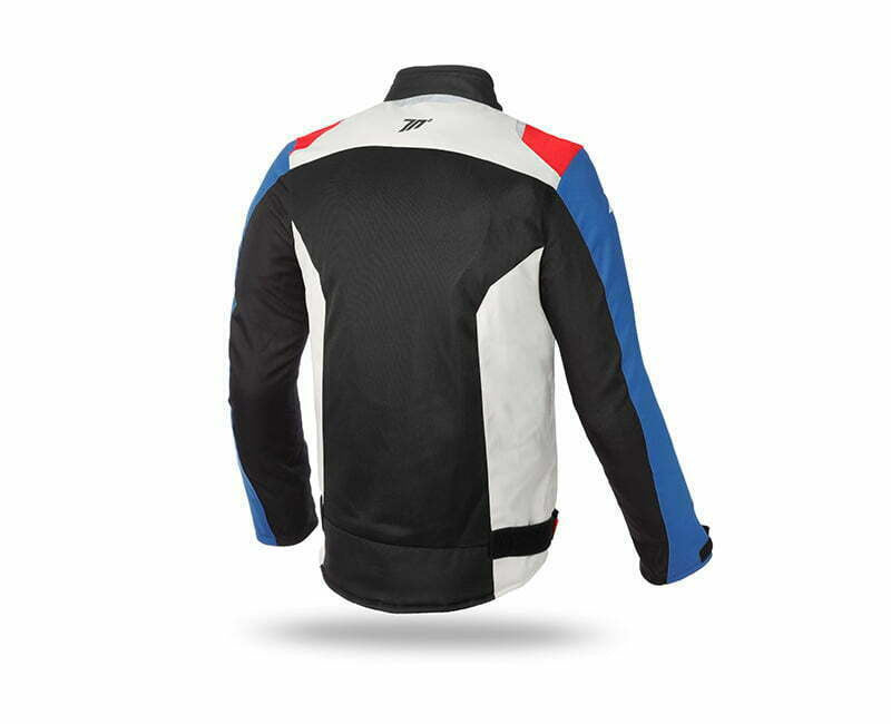 Seventy Textile MC jacket SD JR48 Black /Red /Blue