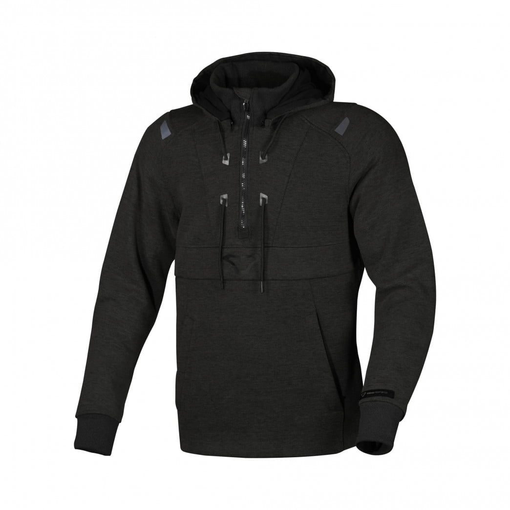 Macna Kevlar Mc-Hoodie Byron Svart