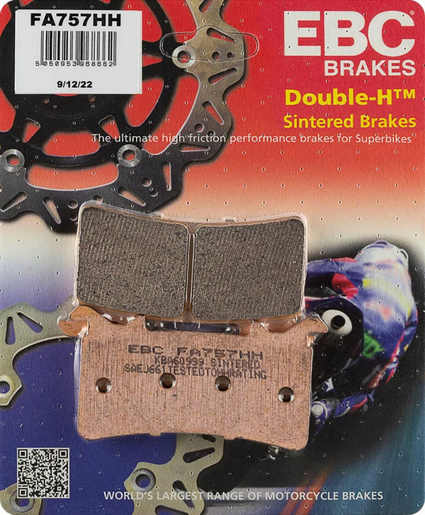 EBC BRAKE PAD SINTERED HH FA757HH
