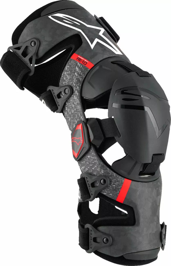 Alpinestars (MX) Kneebrace S-Tech RK-10 BLK / RD 6501425-13-M
