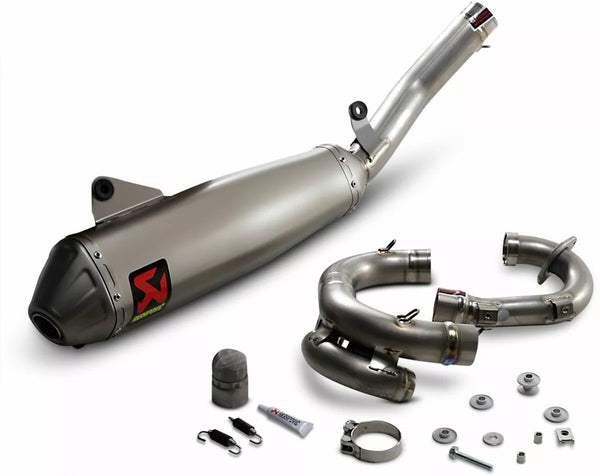 Échappement akrapovic ti yz450f / xef / xxf s-y4met15-cibnta