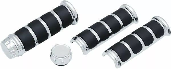 Kuryakyn Grip ISO 3 Piece 10+FL CH CUR6780