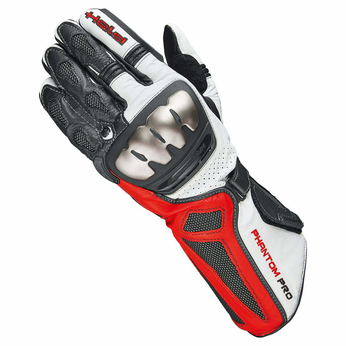 Gehalten MC-Sporthandschuhe Phantom Pro Schwarz /Weiß /Rot