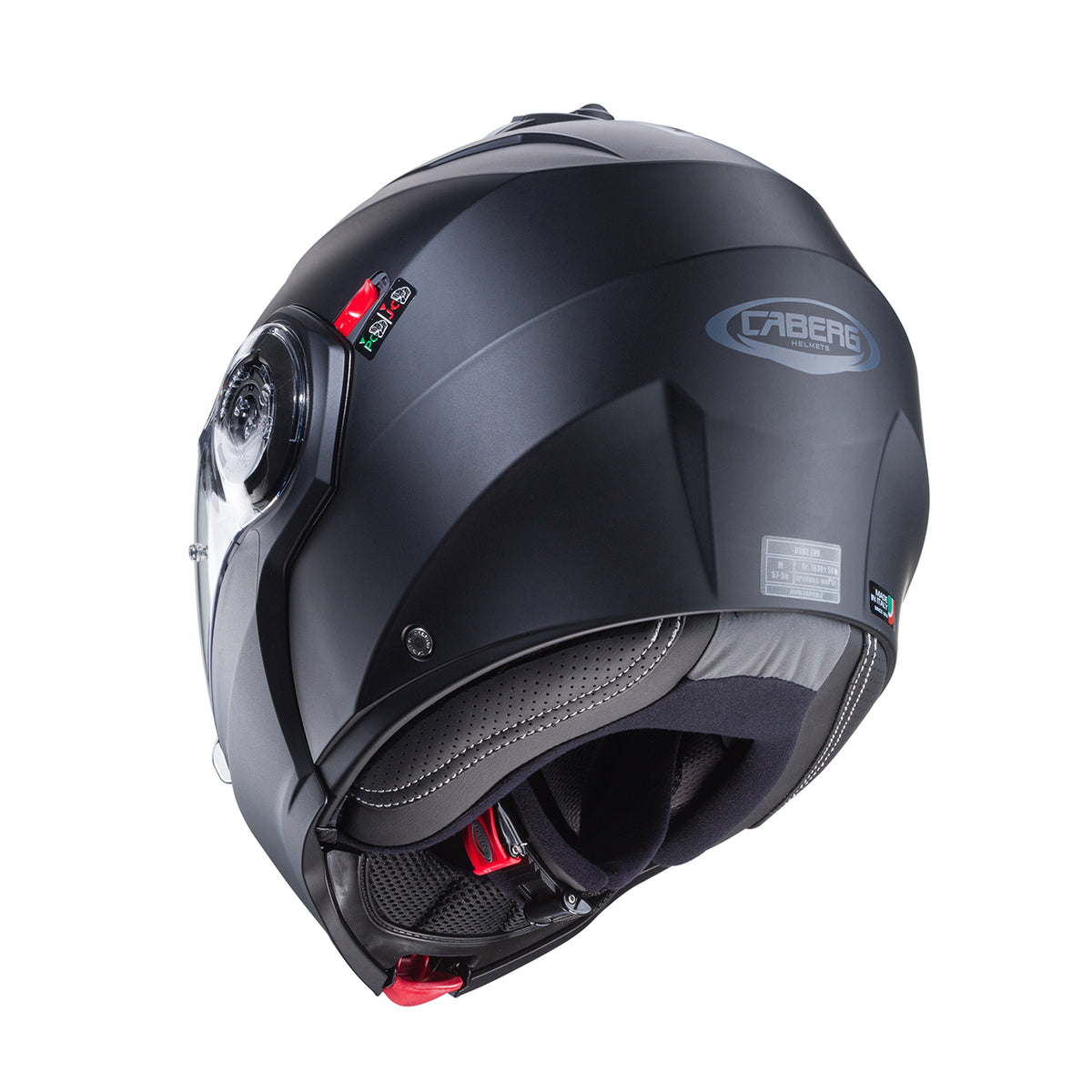 Caberg Openable MC Helmet Duke Evo Matt Black