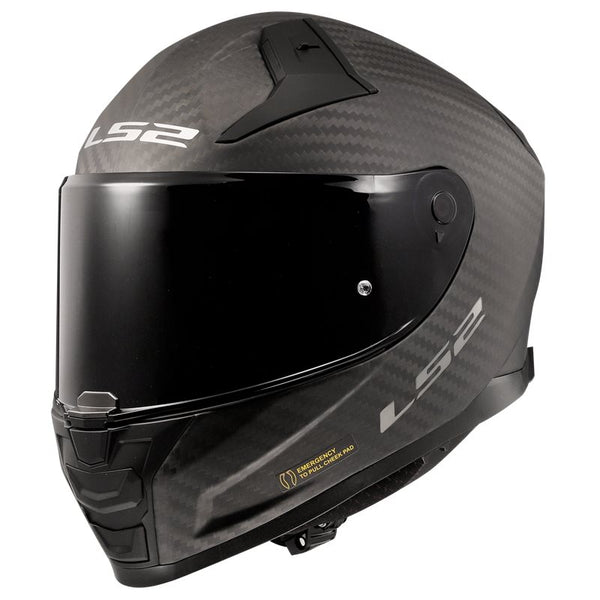 LS2 Integral MC Helmet Vector II Carbon Matts Black