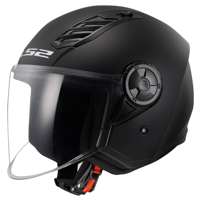 Casque LS2 OF616 Airflow II Matts noir