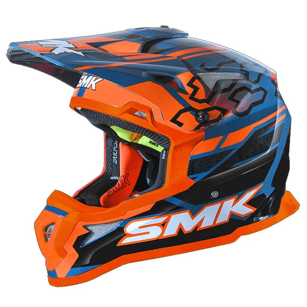 Casque smk allterra tribou bleu