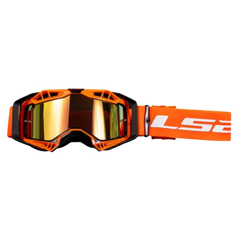 LS2 Schutzbrille Aura Pro Iridium Orange