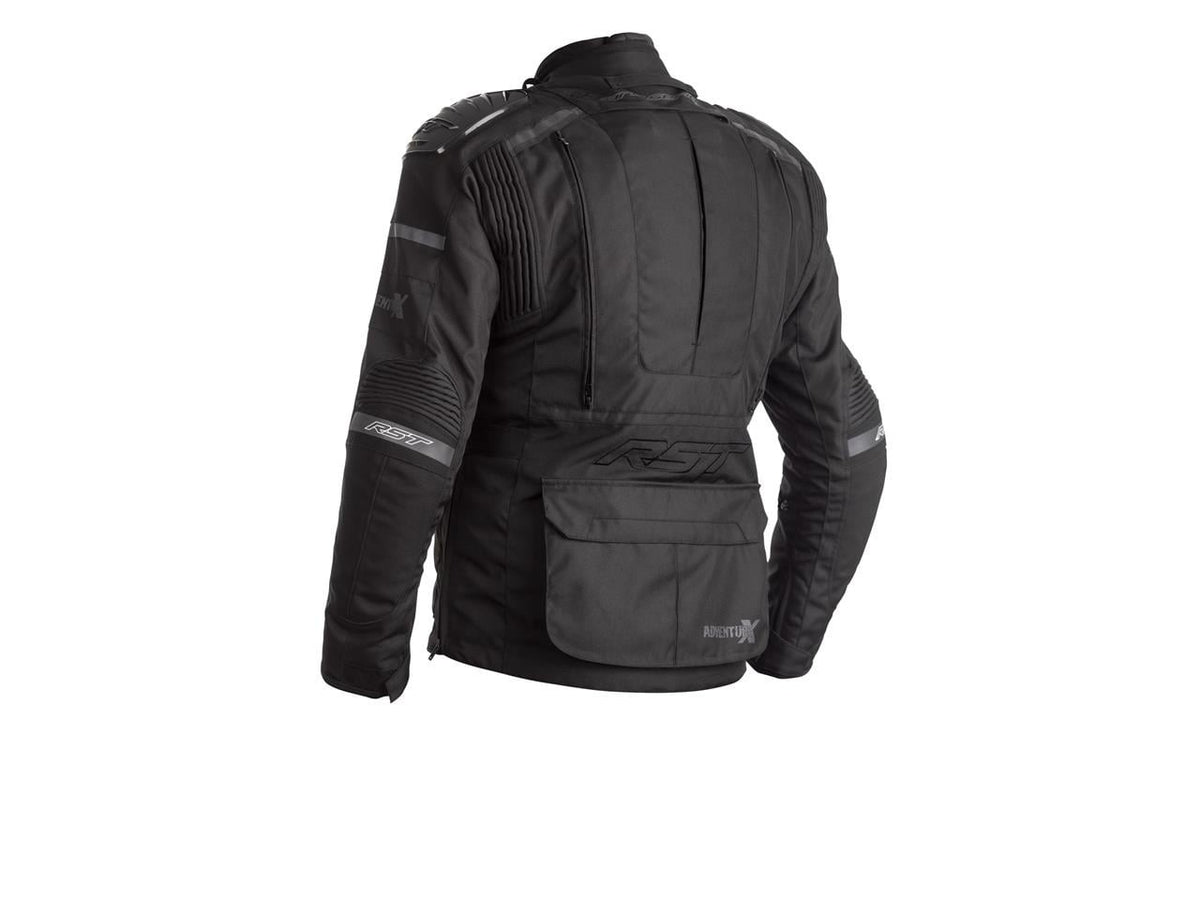 RST Textil Mc-Jacke Adventure-X Schwarz 