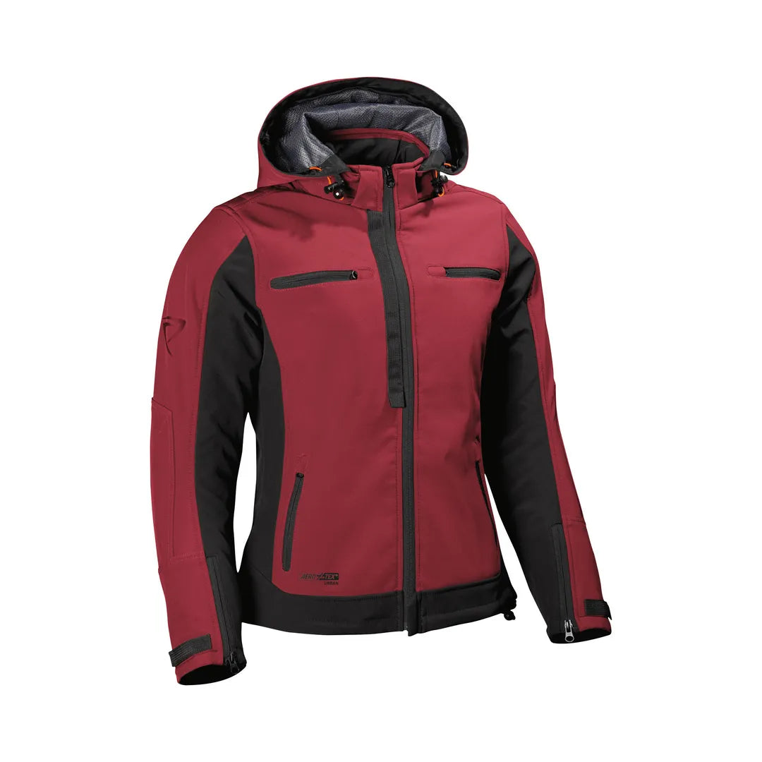 Difi lady softshell mc jacket jamie 2 red