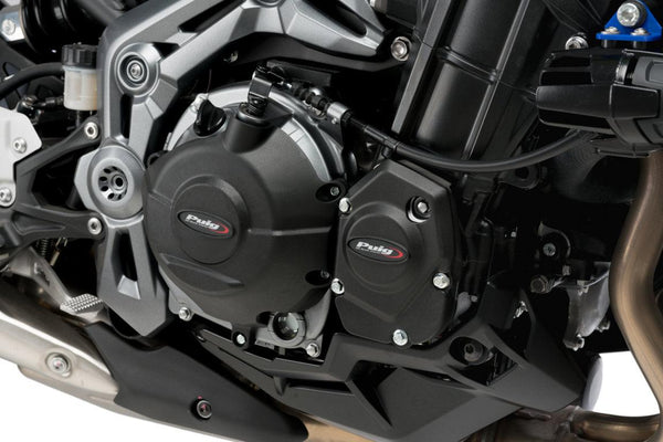 Kit 3 Caps Engine Cover Kawasaki Z900 C/ Black