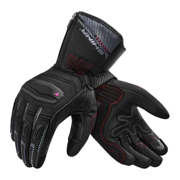 Shima dames mc-gants inverno noir