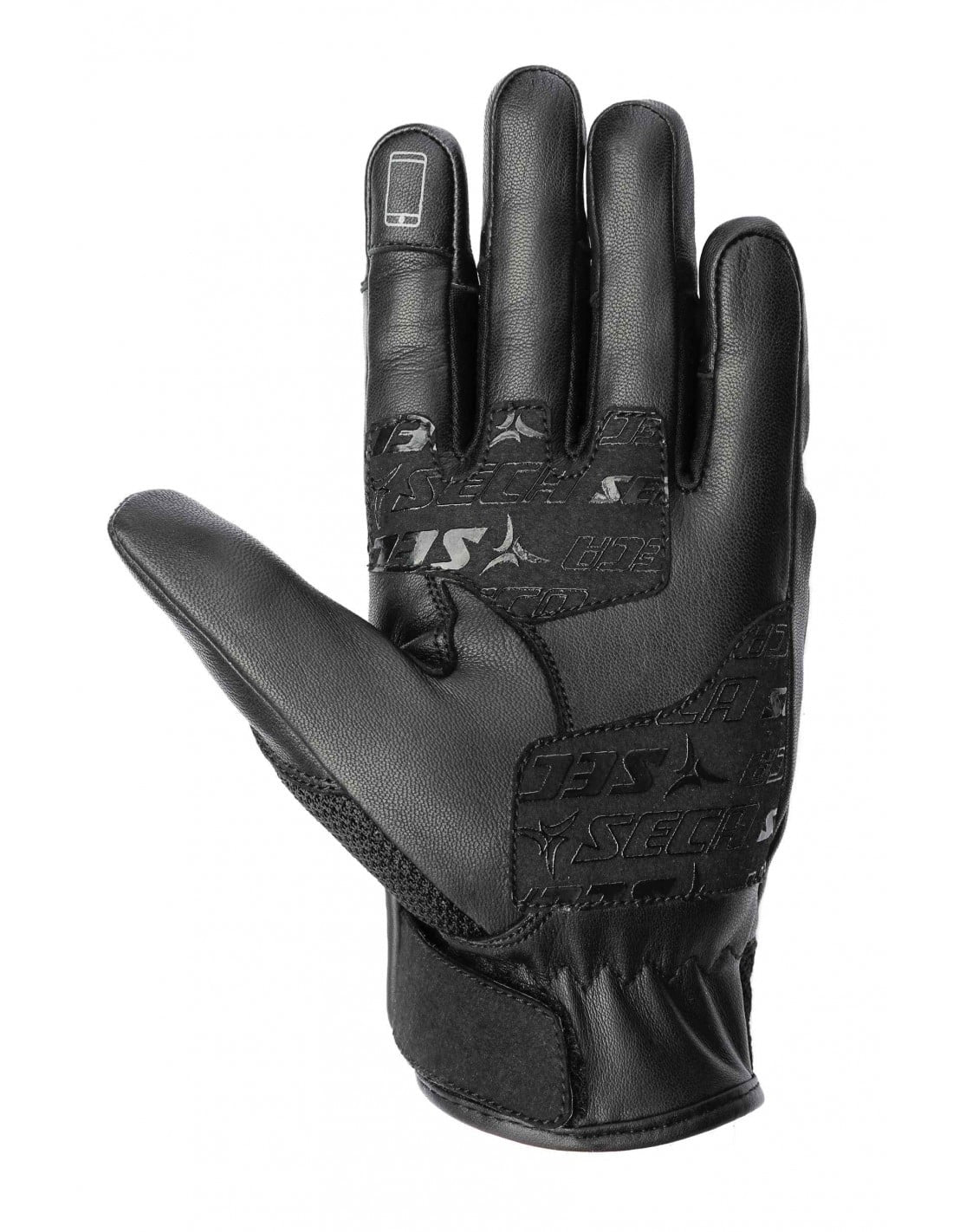 Seca MC Handschuhe Achse Mesh schwarz