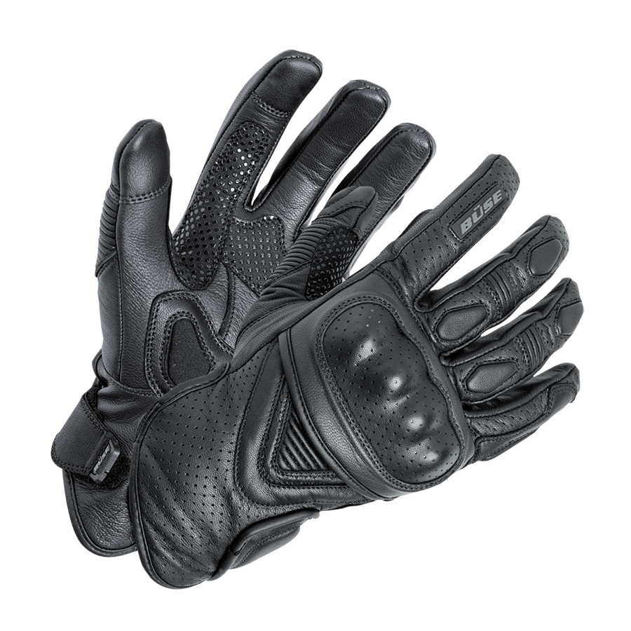 Büse MC-Gloves Cafe Racer Black