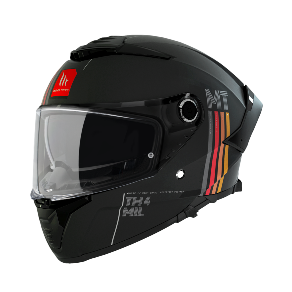 MT Helme Integral Helm Donner 4 Sv Meile mattschwarz