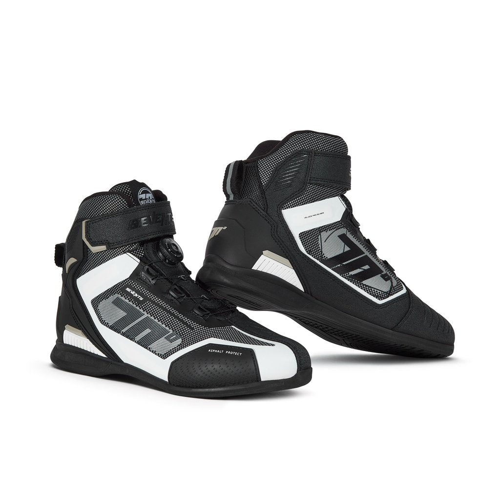 Seventy Unisex MC shoes SD-BR3 Veloce Pro Black /White