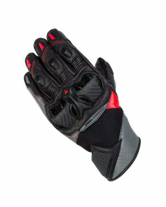 Rebelhorn MC Gloves Flux II zwart /rood