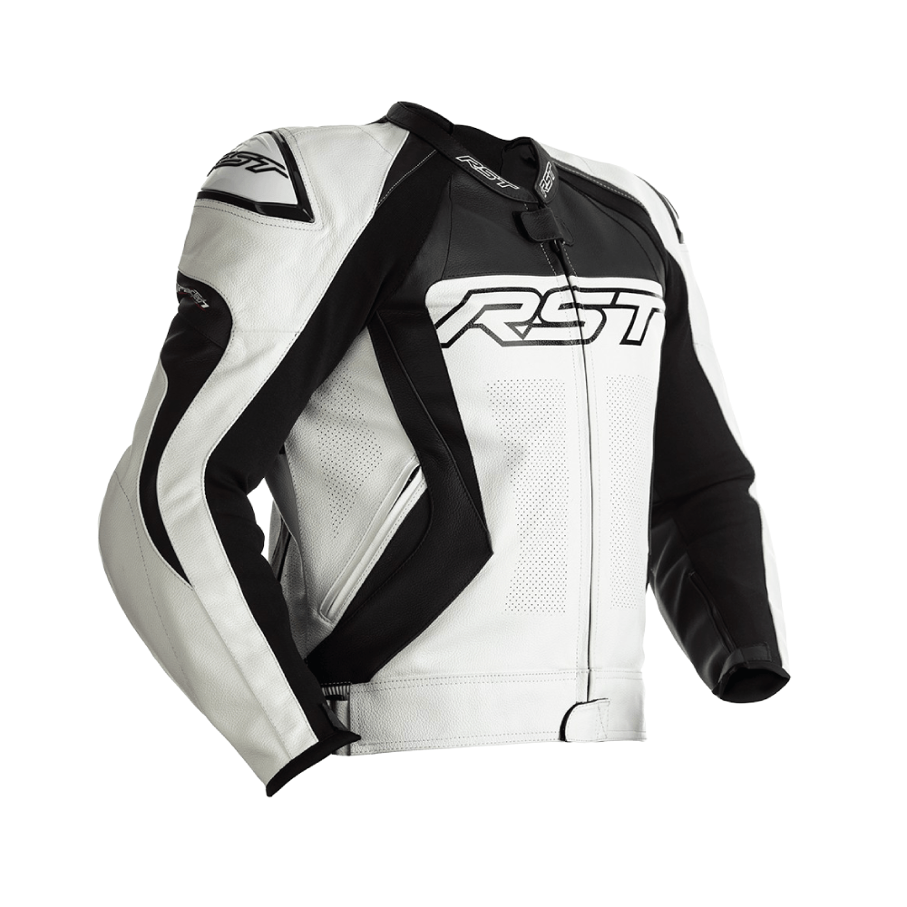 RST Mc-Skin Jacket Tractech Evo 4 CE Wit /zwart