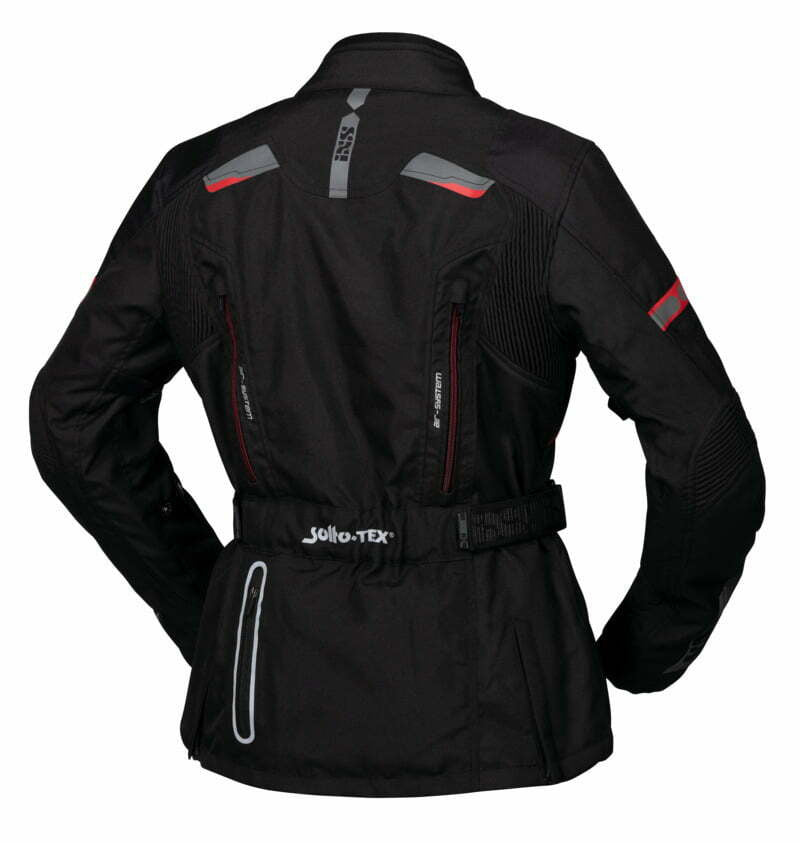 ixs lady textile mc veste liz st noir