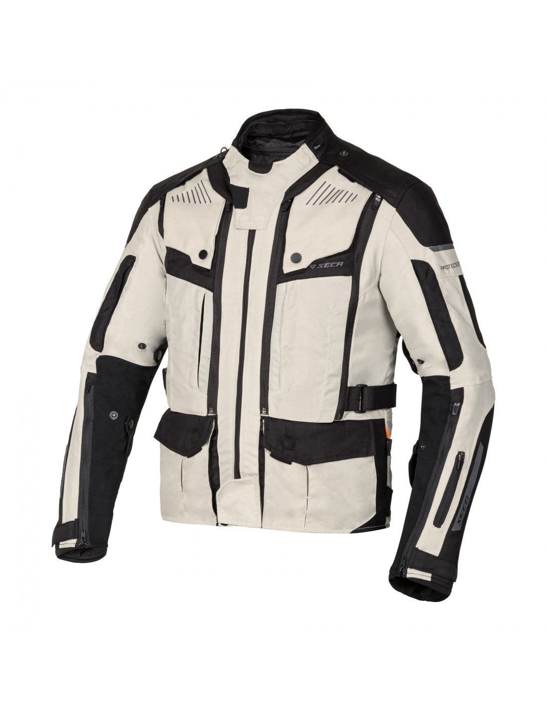 Seca Textile MC-Jacket Strada Evo Gray