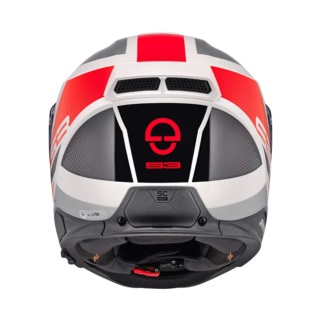 Schuberth Integralhjälm S3 Daytona Vit /Röd