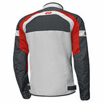 Gehouden dame textiel mc jacket tropic 3.0 grijs /rood