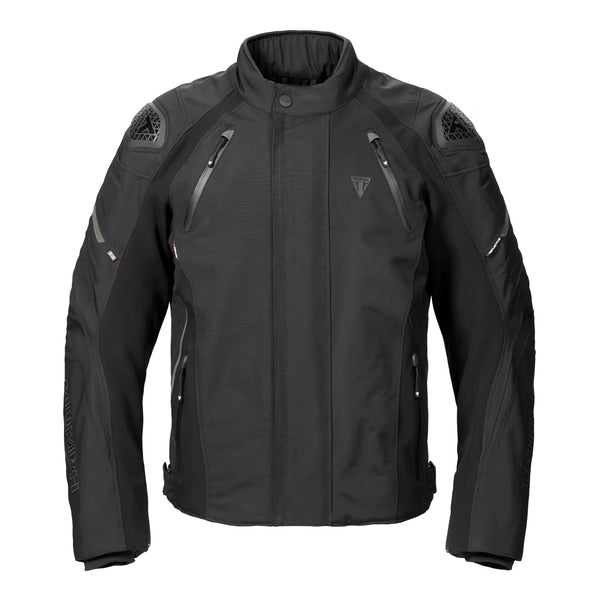 Triumph textile mc veste triple tripletech noir
