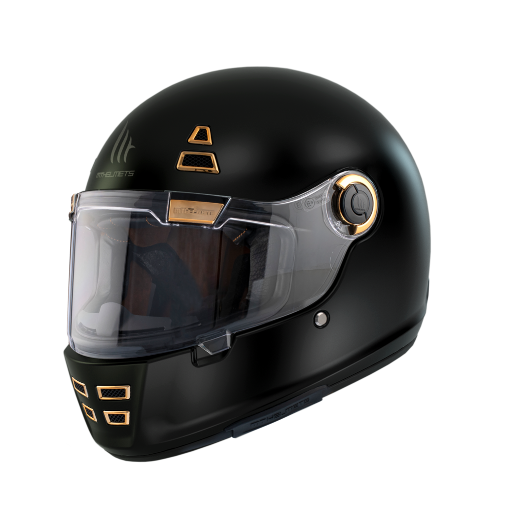 MT Helme Integral MC Helm Jarama A1 Matt Black